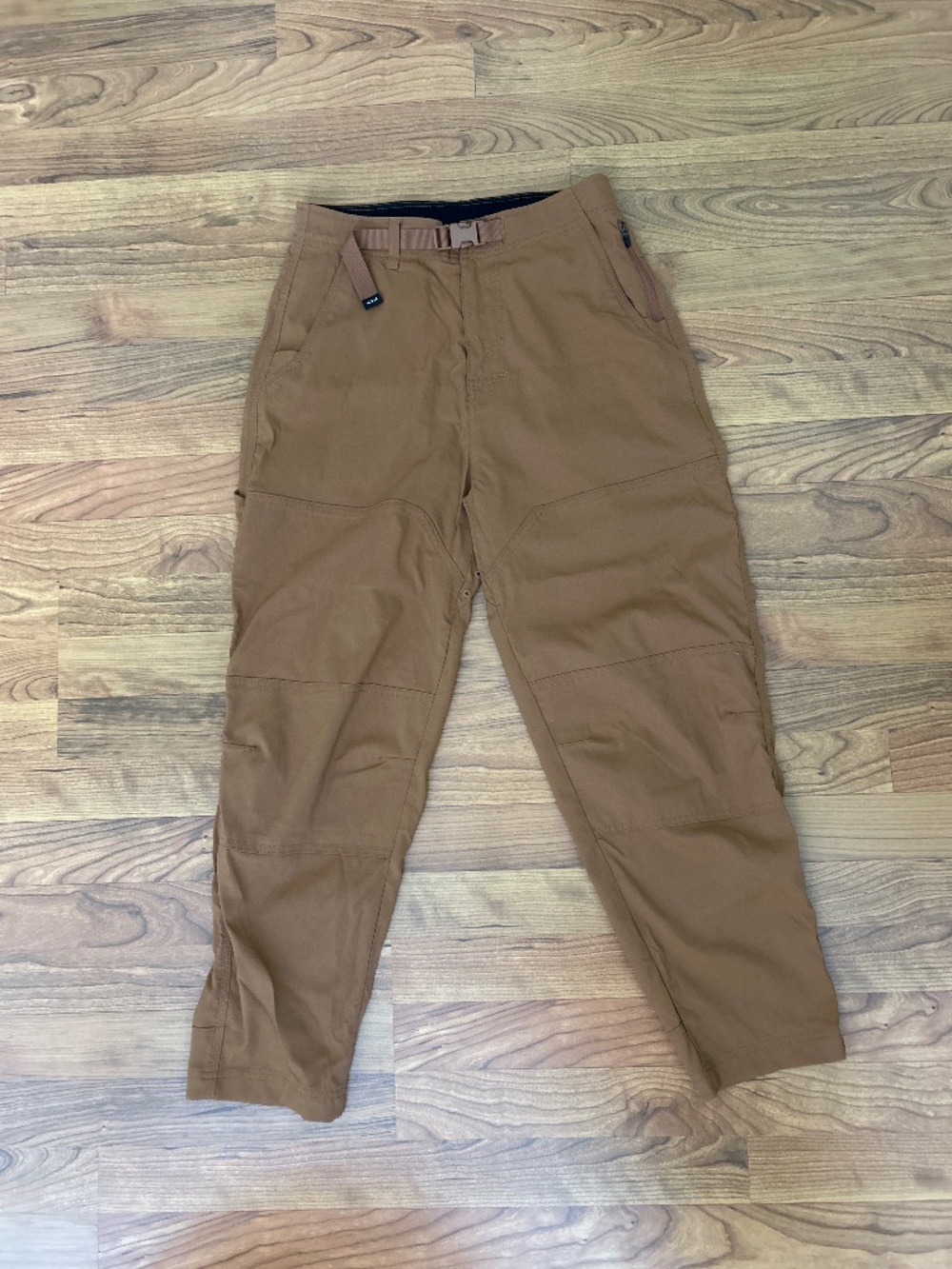 prAna Stretch Zion Cinch Pant Women's Small Clay Tawny 2082331 Hiking Outdoor